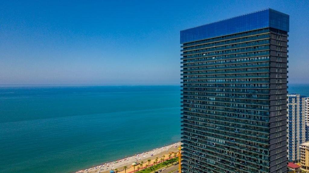 Студия С Потрясающим Видом На Море В Orbi Beach Tower Batumi Exteriér fotografie