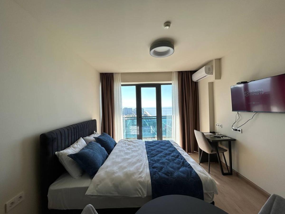 Студия С Потрясающим Видом На Море В Orbi Beach Tower Batumi Exteriér fotografie