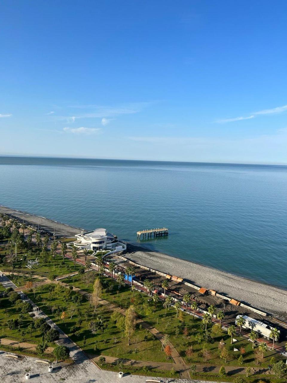 Студия С Потрясающим Видом На Море В Orbi Beach Tower Batumi Exteriér fotografie
